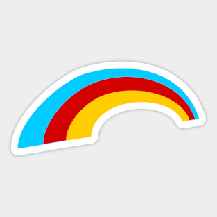 Primary Rainbow Sticker